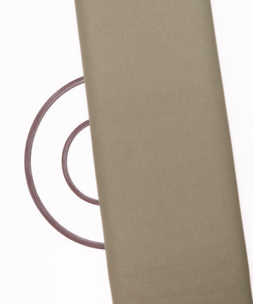 Khaki Grey Colour Plain Suede Fabric - Fabric Dekho